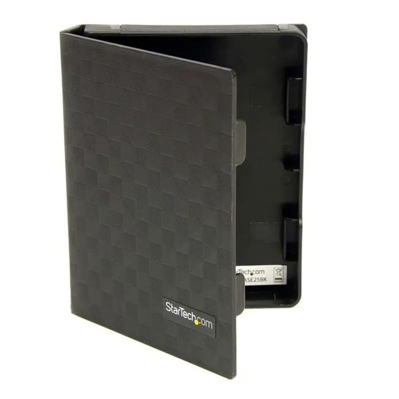Funda StarTech.com - 2.5" - Negro - Plástico - 3 Piezas - HDDCASE25BK