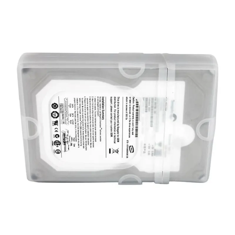 Funda StarTech.com - 3.5" - Blanco - Silicona - HDDSLEV35