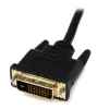 Adaptador de Video StarTech.com - HDMI Hembra a DVI-D Macho - 20cm - Negro - HDDVIFM8IN