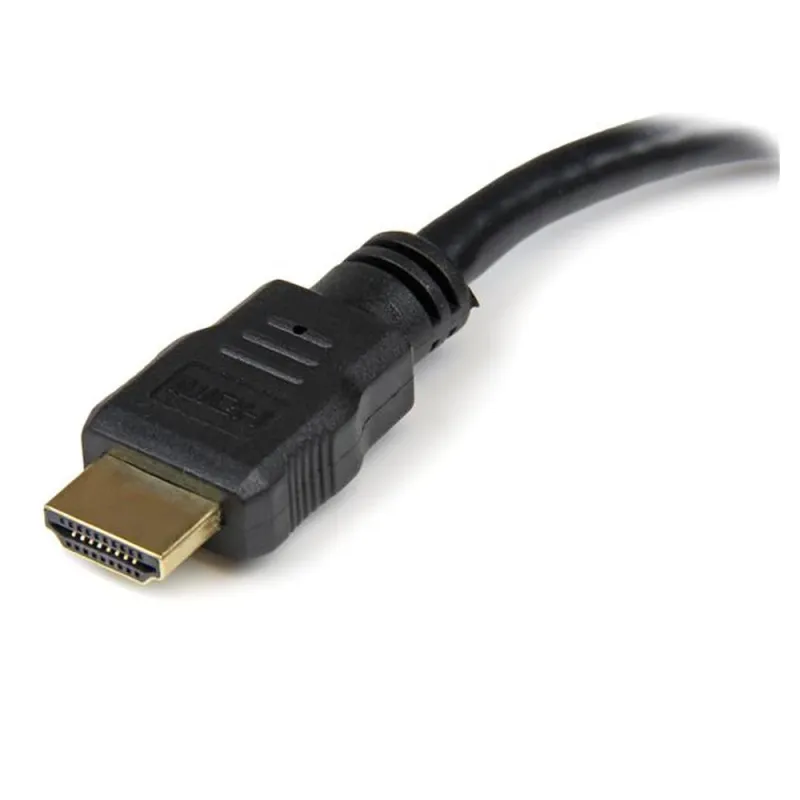 Adaptador StarTech.com - 20cm - HDMI a DVI - Cable Conversor de Vídeo - Negro - HDDVIMF8IN