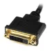 Adaptador StarTech.com - 20cm - HDMI a DVI - Cable Conversor de Vídeo - Negro - HDDVIMF8IN Adaptador StarTech.com - 20cm - HDMI a DVI - Cable Conversor de Vídeo - Negro - HDDVIMF8IN