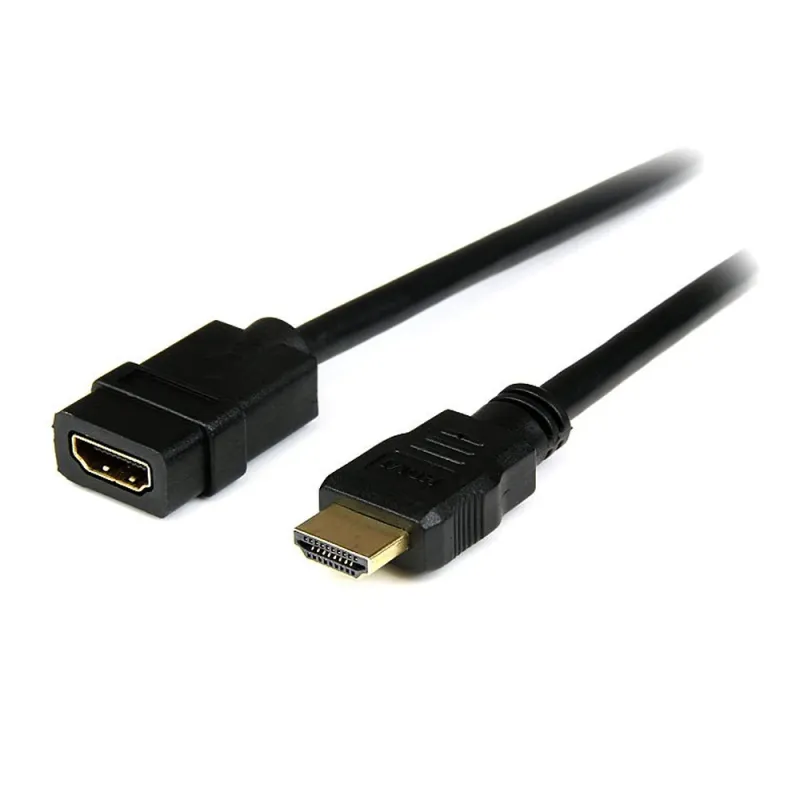 Extension HDMI StarTech.com - Macho a Hembra - 4K - 2Mts - Negro - HDEXT2M