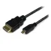 Cable HDMI StarTech.com - HDMI a Micro HDMI - 1.8 Mts - HDMIADMM6 Cable HDMI StarTech.com - HDMI a Micro HDMI - 1.8 Mts - HDMIADMM6