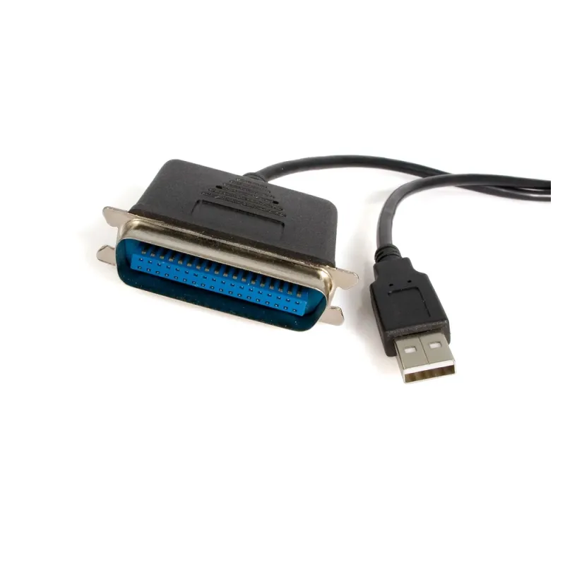 Adaptador StarTech.com - Para Impresora Paralelo Centronics a USB A de 10 pies - Plug and Play - ICUSB128410