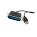 Cable Adaptador StarTech.com - Para Impresora de USB a Paralelo - ICUSB1284 Cable Adaptador StarTech.com - Para Impresora de USB a Paralelo - ICUSB1284