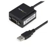 Cable Adaptador StarTech.com - USB a 1 Puerto RS232 - Retención COM - ICUSB2321F