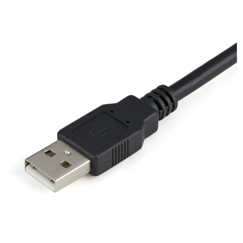 Cable Adaptador StarTech.com - USB a 1 Puerto RS232 - Retención COM - ICUSB2321F