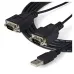 Cable Adaptador FTDI USB a Serie RS232 de 2 Puertos con Retención COM StarTech.com - ICUSB2322F Cable Adaptador FTDI USB a Serie RS232 de 2 Puertos con Retención COM StarTech.com - ICUSB2322F