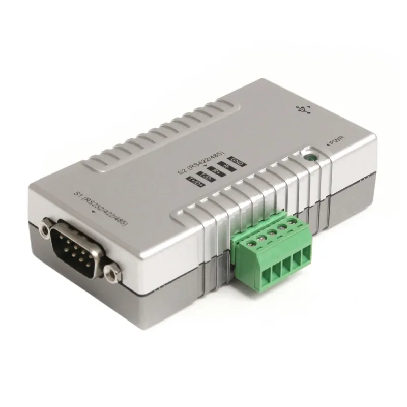 Adaptador StarTech.com - USB a 2 Puertos Serial RS232/RS422/RS485 - Retención COM - ICUSB2324852