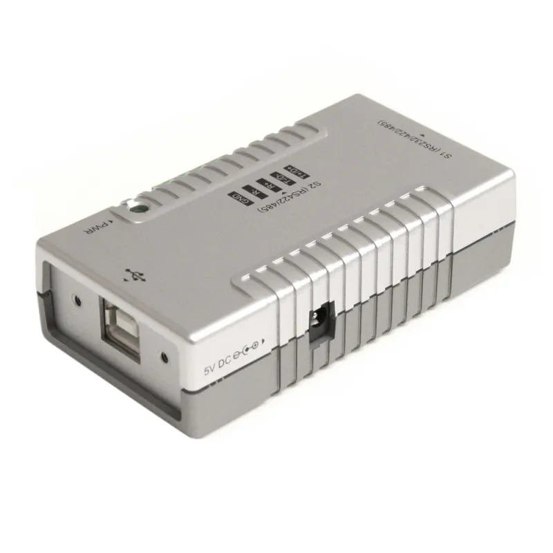 Adaptador StarTech.com - USB a 2 Puertos Serial RS232/RS422/RS485 - Retención COM - ICUSB2324852