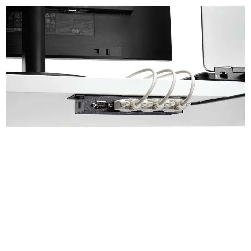 Concentrador Adaptador StarTech.com - USB a Serial RS232 DB9 - 4 Puertos - Riel DIN Industrial - ICUSB2324I