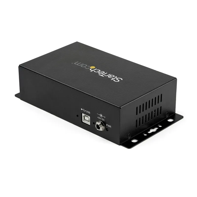 Concentrador StarTech.com Concentrador USB a 8 Puertos - Serie RS232 - Industrial - Montaje en Pared Riel DIN - ICUSB2328I