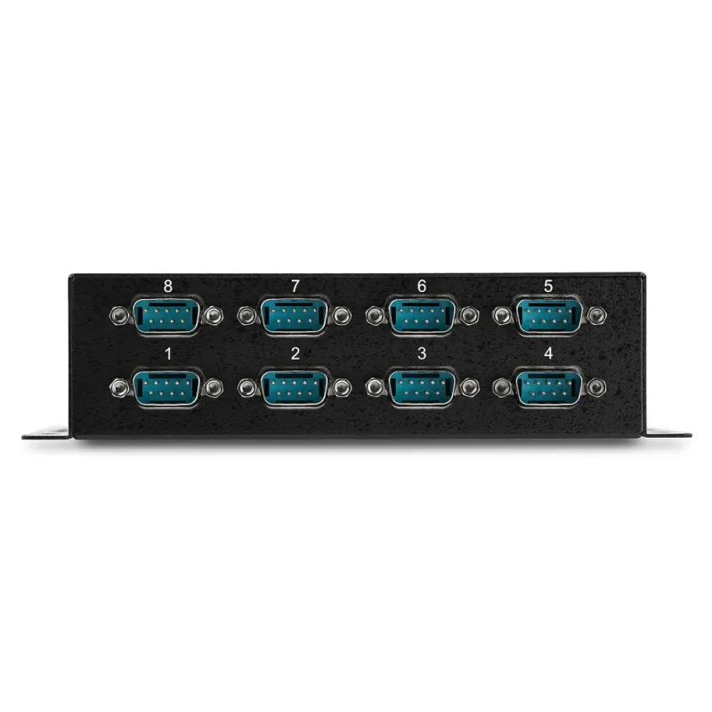 Concentrador StarTech.com Concentrador USB a 8 Puertos - Serie RS232 - Industrial - Montaje en Pared Riel DIN - ICUSB2328I