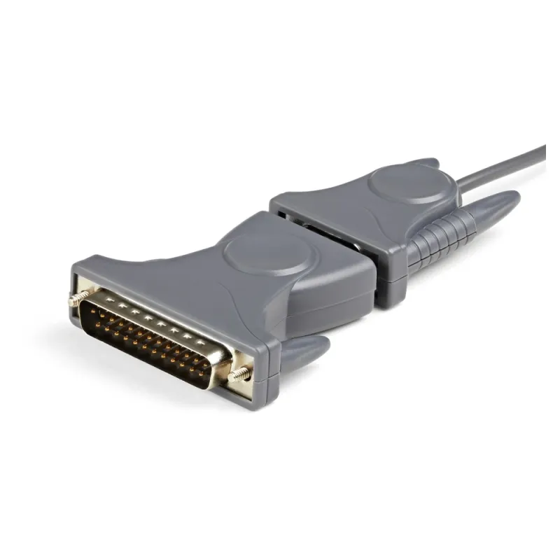 Cable Adaptador StarTech.com - USB a Serie RS232 DB9/DB25 - ICUSB232DB25