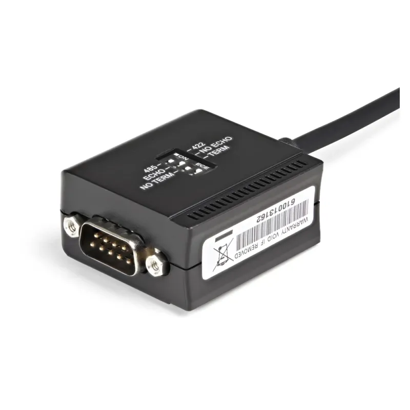 Adaptador StarTech.com - USB a Serial RS422 y 485 DB9 - Retención COM - 1.8m - ICUSB422