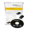 Adaptador de Tarjeta de Sonido StarTech.com - USB a Audio Estéreo 7.1 - Botones de control de volumen - ICUSBAUDIO7