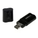 Adaptador StarTech.com de Sonido Externa USB a Estéreo 3.5mm - Negro - ICUSBAUDIOB