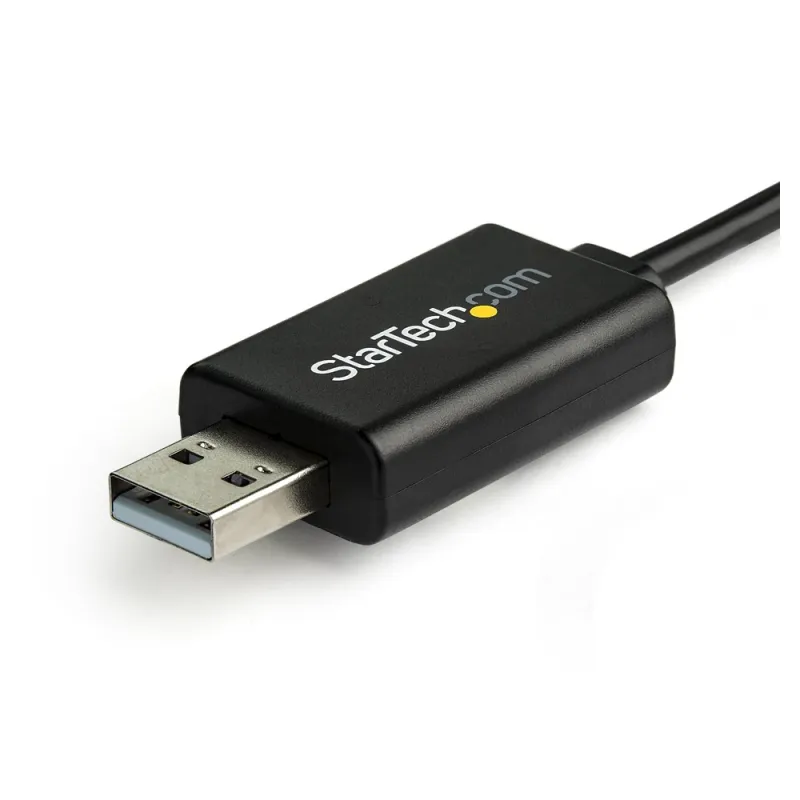 Cable USB StarTech.com ICUSBROLLOVR - USB 2.0 - RJ-45 - 1.8Mts - Negro - ICUSBROLLOVR