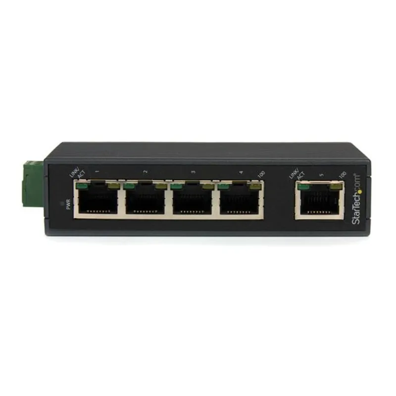Switch StarTech.com IES5102 - 5 Puertos - Fast Ethernet - No Administrado - IES5102