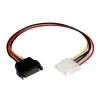 Cable de Alimentación StarTech.com - Molex 4 Pines - SATA 15 Pines - 30cm - LP4SATAFM12