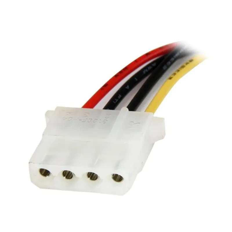 Cable de Alimentación StarTech.com - Molex 4 Pines - SATA 15 Pines - 30cm - LP4SATAFM12