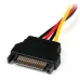 Cable de Alimentación StarTech.com - Molex 4 Pines - SATA 15 Pines - 15cm - LP4SATAFM6IN Cable de Alimentación StarTech.com - Molex 4 Pines - SATA 15 Pines - 15cm - LP4SATAFM6IN