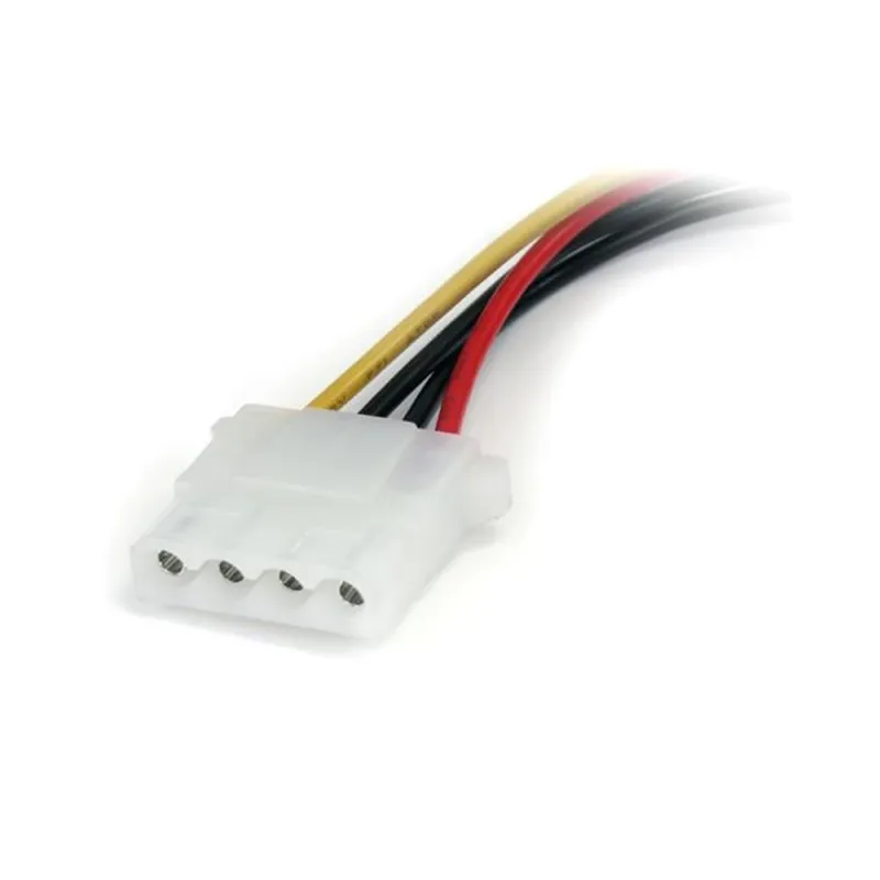Cable de Alimentación StarTech.com - Molex 4 Pines - SATA 15 Pines - 15cm - LP4SATAFM6IN