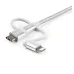 Cable StarTech.com - USB a USB-C / Micro USB / Lightning - 1M - LTCUB1MGR