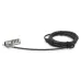 Candado StarTech.com LTLOCK4D - Combinación de 4 Dígitos - 2m - Para Laptop - LTLOCK4D