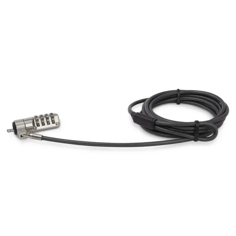 Candado StarTech.com LTLOCK4D - Combinación de 4 Dígitos - 2m - Para Laptop - LTLOCK4D
