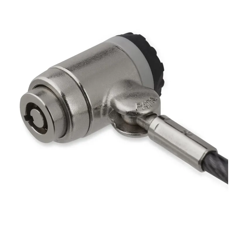 Cable de Seguridad Portátil StarTech.com LTLOCKKEY - Con Llave - Con Traba de Ranura - Tipo K - Cable de Acero - 2 Mts - LTLOCKKEY