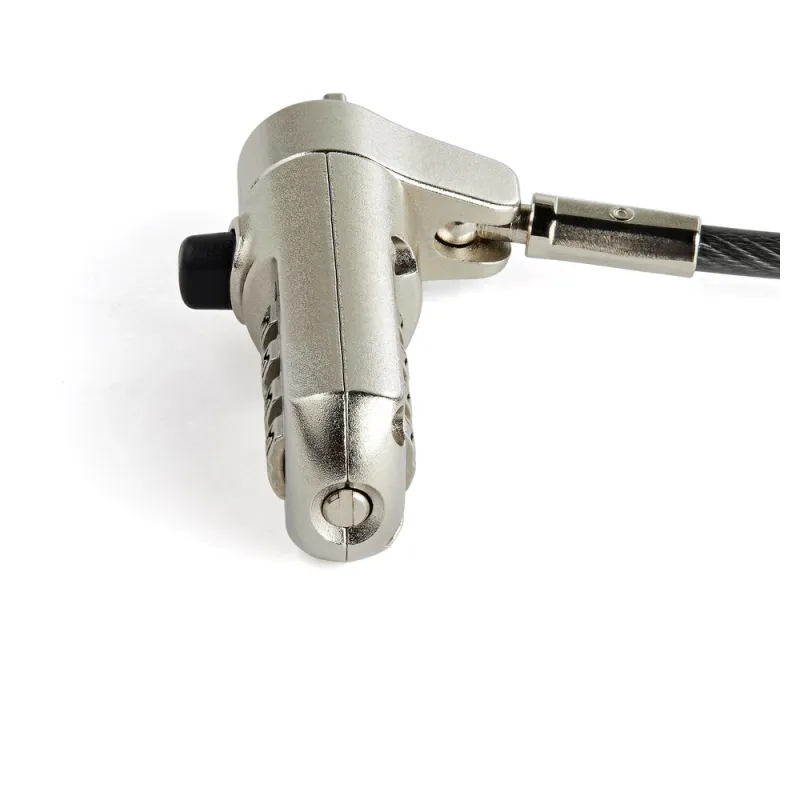 Candado StarTech.com - Combinación - Cable de 2m - Para Laptop - LTLOCKNANO