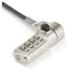 Cable de Seguridad StarTech.com LTLOCKNBL - Combinación - Para Laptop - Ranura Wedge - Bisagra Giratoria - 2M - LTLOCKNBL Cable de Seguridad StarTech.com LTLOCKNBL - Combinación - Para Laptop - Ranura Wedge - Bisagra Giratoria - 2M - LTLOCKNBL