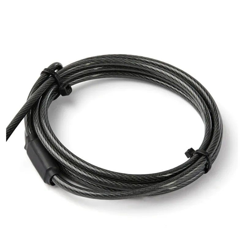 Candado Antirrobo StarTech.com LTULOCKKEY - 2m - Ranuras K/Nano/Wedge - Negro - LTULOCKKEY