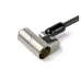 Candado Antirrobo StarTech.com LTULOCKKEY - 2m - Ranuras K/Nano/Wedge - Negro - LTULOCKKEY