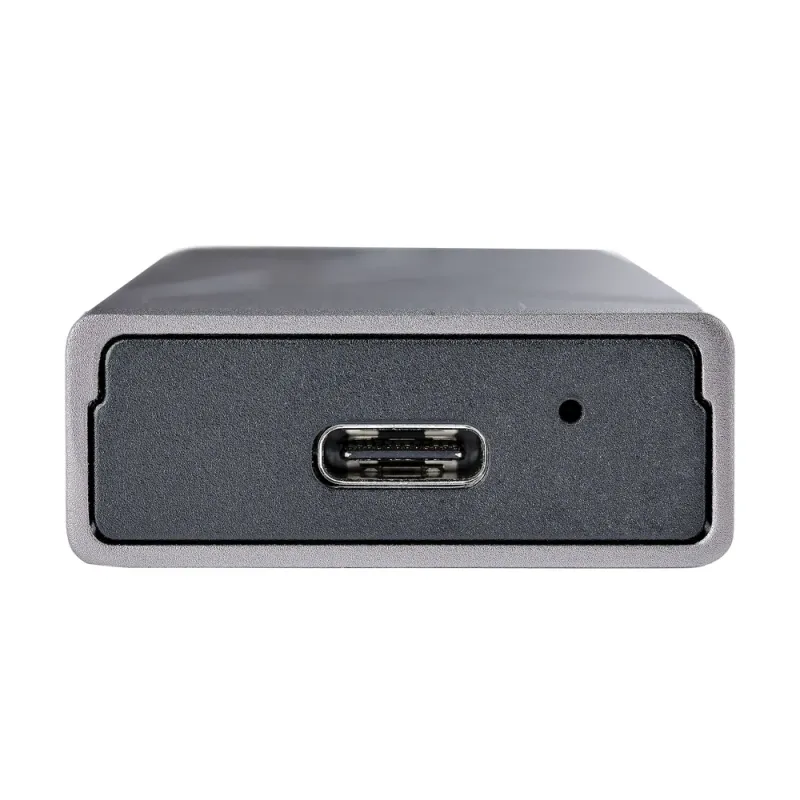 Gabinete StarTech.com - M.2 - USB 3.2 - PCIe/SATA - SSD - Plata - M2-USB-C-NVME-SATA