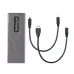 Gabinete StarTech.com - M.2 - USB 3.2 - PCIe/SATA - SSD - Plata - M2-USB-C-NVME-SATA Gabinete StarTech.com - M.2 - USB 3.2 - PCIe/SATA - SSD - Plata - M2-USB-C-NVME-SATA