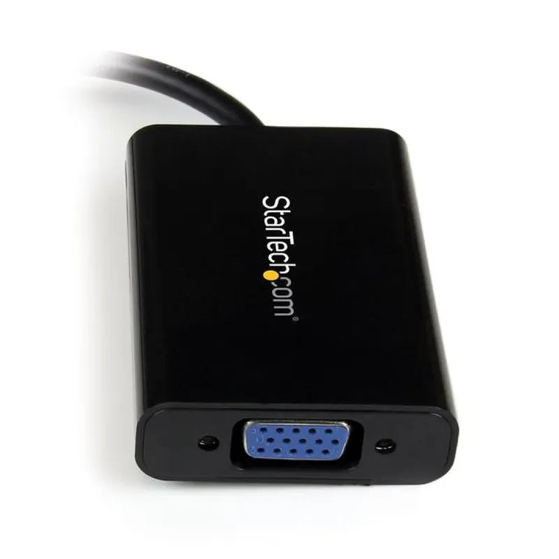 Convertidor StarTech.com - Micro HDMI a VGA - Con Audio - MCHD2VGAA2