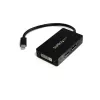 Adaptador de Video StarTech.com - Mini DisplayPort a DVI/ HDMI/ DP - 1920x1200 - MDP2DPDVHD