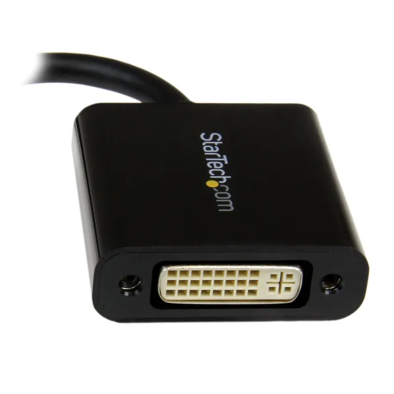 Adaptador de Video StarTech.com MDP2DVI3 - Mini DisplayPort a DVI - Macho a Hembra - 1920x1200 - Pasivo - MDP2DVI3