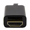 Cable Adaptador de Video StarTech.com - Mini DisplayPort a HDMI - 2m - Negro - MDP2HDMM2MB