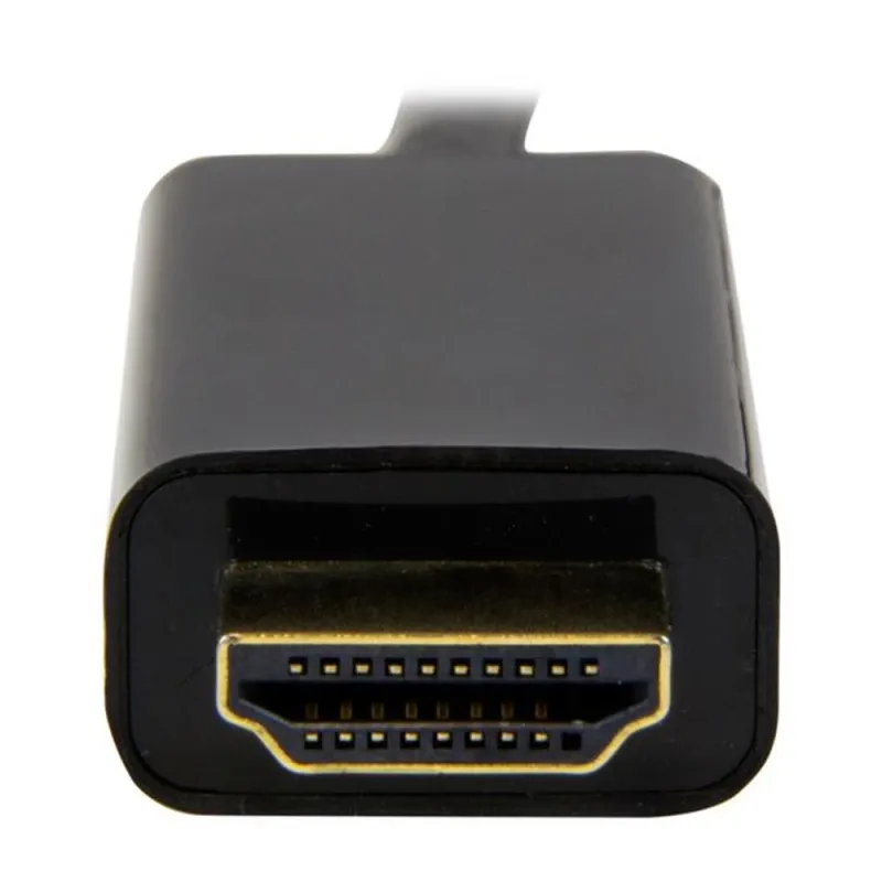 Cable Adaptador de Video StarTech.com - Mini DisplayPort a HDMI - 2m - Negro - MDP2HDMM2MB