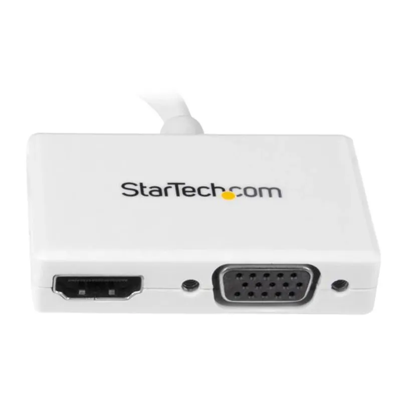 Convertidor de Video StarTech.com - Mini DisplayPort a HDMI/VGA - 1080p - Blanco - MDP2HDVGAW