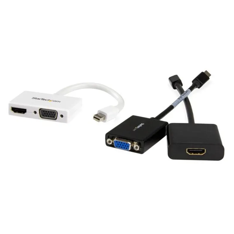 Convertidor de Video StarTech.com - Mini DisplayPort a HDMI/VGA - 1080p - Blanco - MDP2HDVGAW