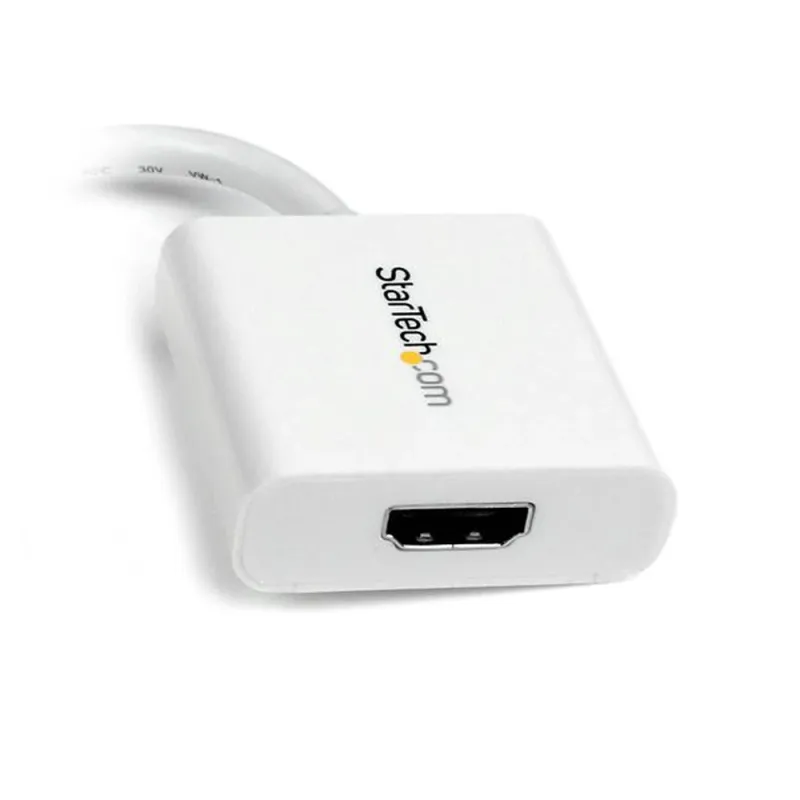 Adaptador de Video StarTech.com - Mini DisplayPort a HDMI - 1920x1200 - Blanco - MDP2HDW