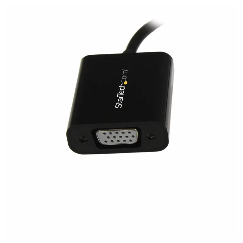 Convertidor StarTech.com - Mini DisplayPort a VGA - Negro - MDP2VGA2