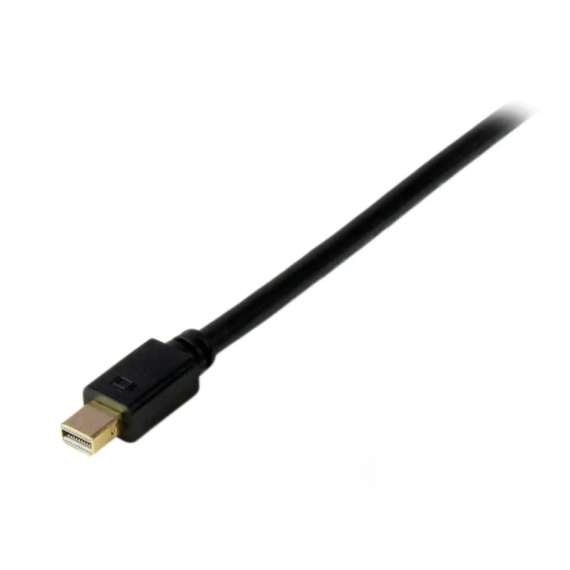 Cable Adaptador de Vídeo StarTech.com - Conecta Mini Displayport a VGA - 1.8m - Activo - Negro - MDP2VGAMM6B