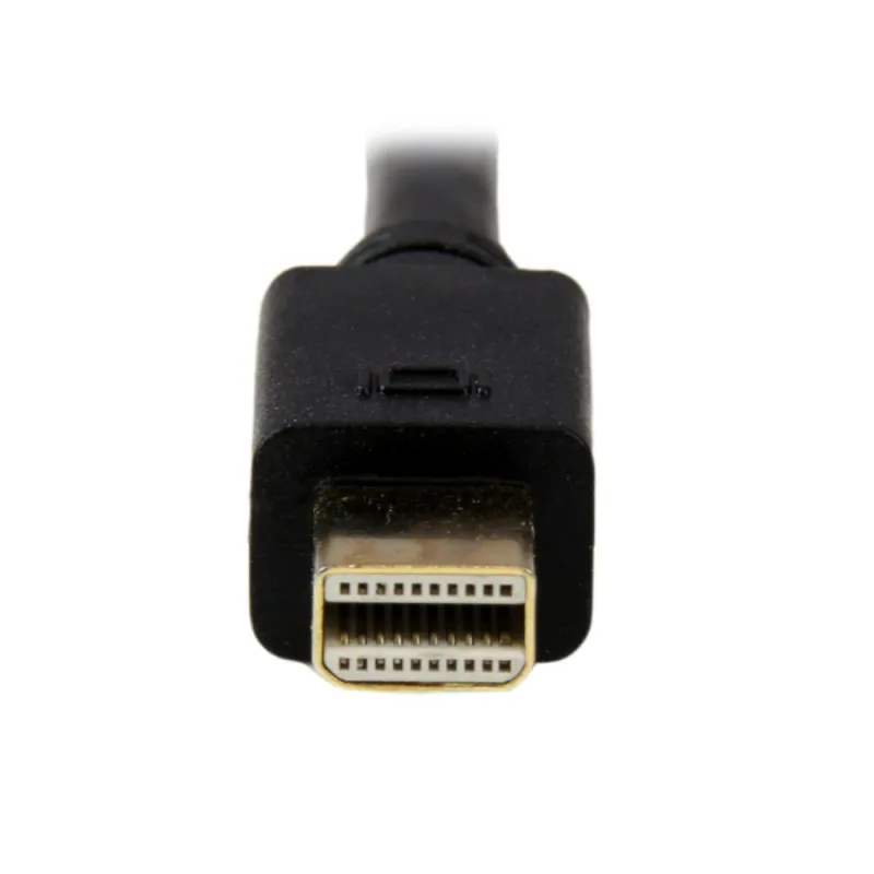 Cable Adaptador de Vídeo StarTech.com - Conecta Mini Displayport a VGA - 1.8m - Activo - Negro - MDP2VGAMM6B
