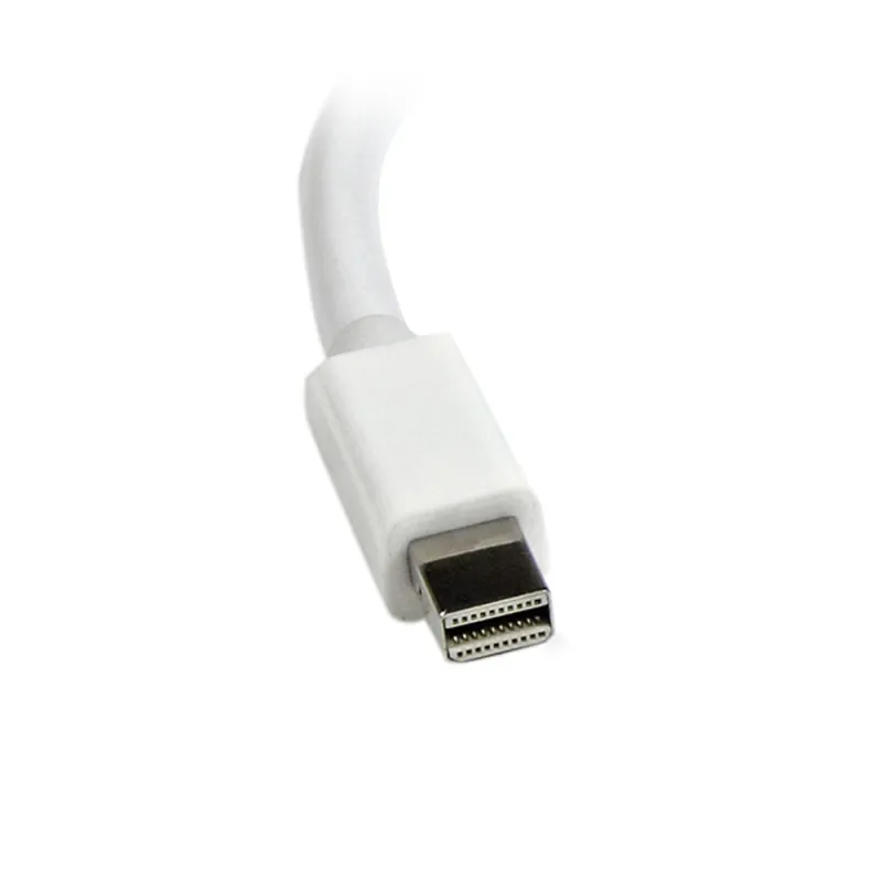 Convertidor StarTech.com MDP2VGAW - Conecta Mini DisplayPort a VGA - Blanco - MDP2VGAW
