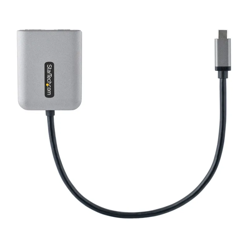 Convertidor de Vídeo StarTech.com - USB-C a 2x HDMI - Gris - MST14CD122HD